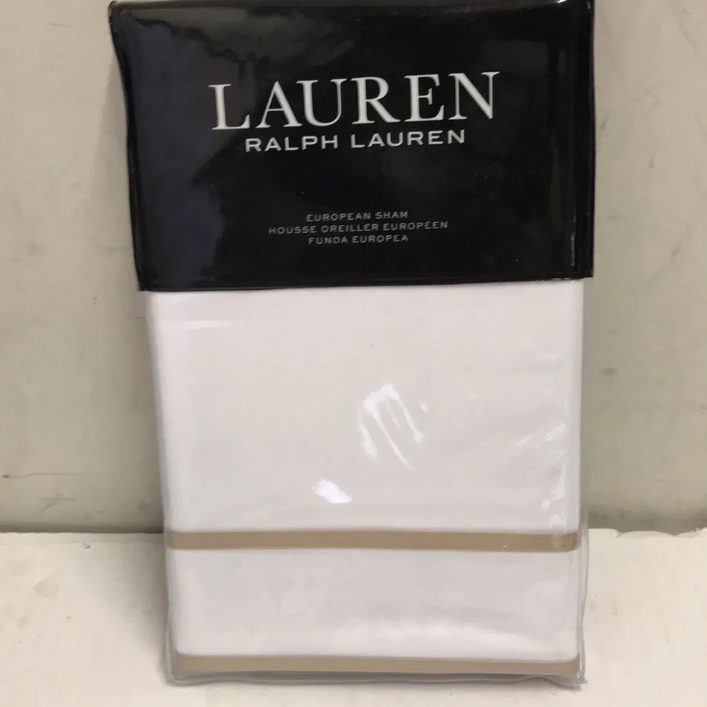 Lauren Ralph Lauren Spencer 475 TC Cotton Sateen 4 pc Sheet Set + 2 Euro Shams